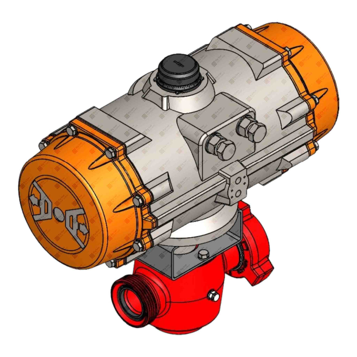 Plug Valve, Pneumatic, TE, 3" 1502 MxF, 15000 psi, STD Service