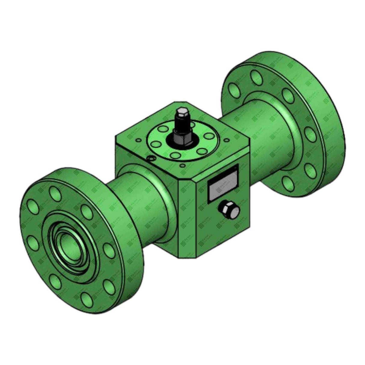 Plug Valve, Actuator Prep, TE, 2-1/16" 15M, 15000 psi, Sour Service