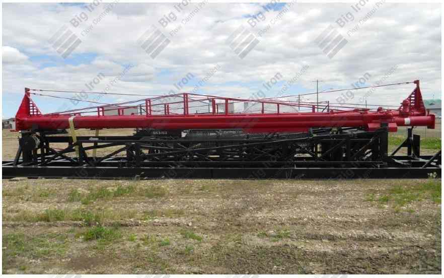 6" x 100' Skid Mounted Flare Stack – Big Iron Flow Control Products