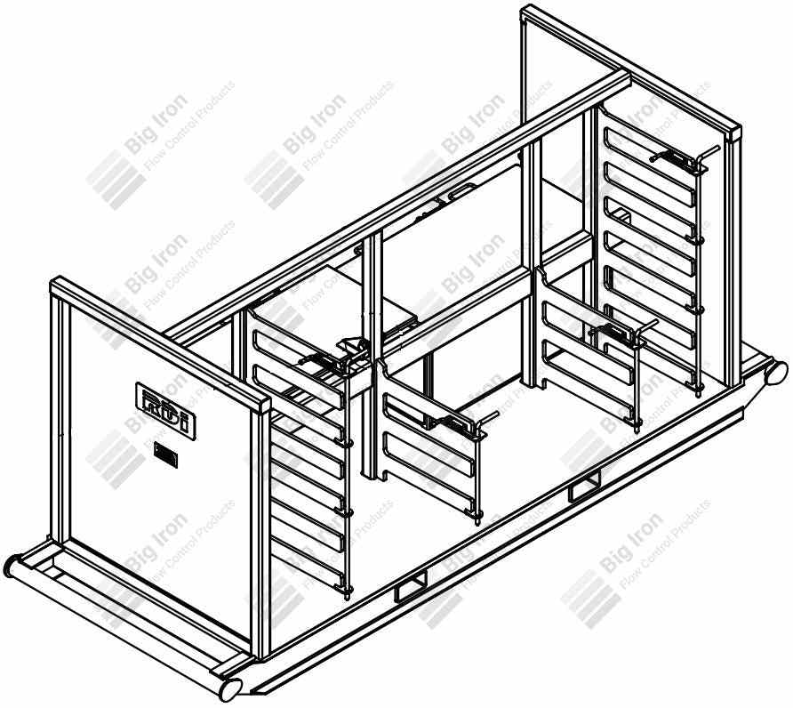 Skid - Pipe Rack - 3 In Fig 1502/602 – Big Iron Flow Control